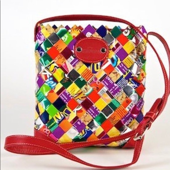 Handbags - Candy wrapper messenger bag. New with tags.